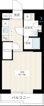 AZEST新江古田の物件間取画像